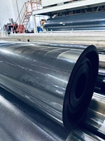 Membrane d'étanchéité autocollante en EPDM pour toiture, épaisseur 0,8 mm, certifiée ISO CE, pour toitures plates, longue durée de vie