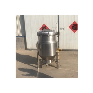 Industrial Gas Steam Jacketed Cooking Pot Kettle Mixing Feature for Bakery Use High Pressure <b>Boiler</b> Food Grade Stainless Steel - Product Image 5