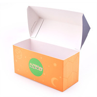 Boîte d'emballage personnalisée pour thé et café en papier cadeau imprimé avec laminage mat