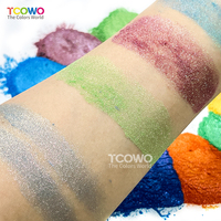 Poudre de Mica Synthétique Nacré de Qualité Cosmétique Série Caméléon pour Ombre à Paupières et Gloss à Lèvres, Pigment pour Maquillage du Visage