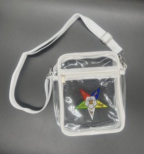 Bolso Bandolera Transparente Daughters of Isis OES DOI Order Eastern Star, Aprobado para Estadios, Bolso Transparente para el Hombro - Product Image 2