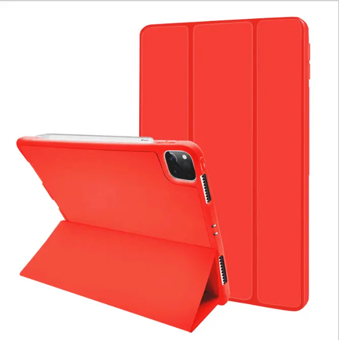 Eco-friendly 2024 new products leather case for ipad pro 11 inch case, for ipad pro 12.9 2020 tablet case cover