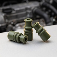 Connecteur automobile étanche en caoutchouc 900324-4, silicone vert, 1 voie, huilé, pour faisceau de câbles