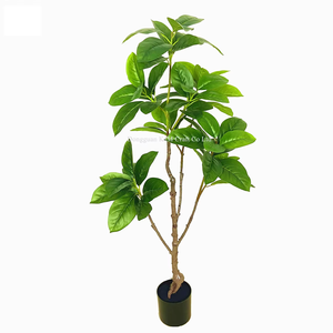 ต้นฟอคัสทิสซิมาเทียมขนาด120ซม. พืชใบฟิดเดิลเทียมสำหรับตกแต่งในร่ม - Product Image 1