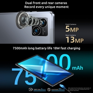 แท็บเล็ต BMAX MaxPad <span class=keywords><strong>I11</strong></span> Plus รุ่นขายดีที่สุด หน่วยความจำ 8GB+256GB หน้า<span class=keywords><strong>จอ</strong></span> 10.4 นิ้ว แบตเตอรี่ขนาดใหญ่ 7500mAh ระบบปฏิบัติการ Android 13 รองรับซิมคู่ 4G - Product Image 6