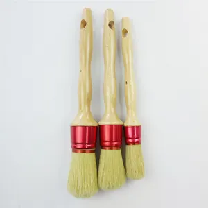 Les Pinceaux professionnels de la peinture murale Décoration de mur de la  brosse de gros outils Pinceau en bois avec une taille différente - Chine  Brosse de nettoyage, brosse