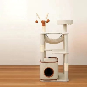 Kinghon Plataformas de Alta Calidad, Columpio de Cesta, Hamaca, Escondite, Torre para Gatos, Casa para Gatos, Rascador, Estructura de Escalada para Gatos - Product Image 3