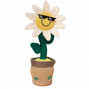 Juguete de Cactus Bailador y Hablador, Repite lo que Dices, Carga USB, Divertido Peluche Electrónico para Bebés - Product Image 6