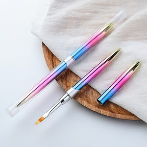 Ensemble de 15 pinceaux pour nail art en métal, pour le mélange de gel UV, la sculpture, la peinture florale et le dessin de lignes - Product Image 6