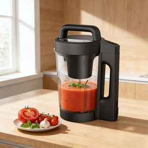 Robot culinaire électrique multifonctionnel 1,5 L sans BPA avec chauffage automatique, moteur en cuivre pur 900 W, acier inoxydable 304, fabrication allemande - Product Image 1