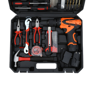 Juego de Herramientas de Destornillador Inalámbrico a Batería de 125 Piezas, Juego de Herramientas Completo en Caja, Juego de Taladro Inalámbrico Profesional - Product Image 4