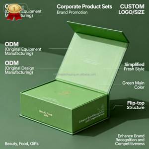 Recyclable Corrugated Rigid <b>Magnetic</b> Gift & Clothing <b>Box</b> with <b>Magnetic</b> Lid Four-Color Printing Matt Lamination - Product Image 3