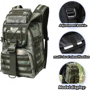 Sac à dos tactique multifonctionnel en gros pour voyage en plein air, sac à dos imperméable pour homme, sac à dos pour ordinateur portable - Product Image 2