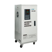 Régulateur de tension automatique numérique monophasé AVR SVC à servomoteur 20 kVA en cuivre AC 50 Hz