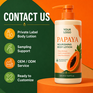 Crema Hidratante Corporal de Marca Privada, Nutritiva y Luminosa, para Piel Áspera y Irregular, con Manteca de Karité, Niacinamida y Papaya - Product Image 6