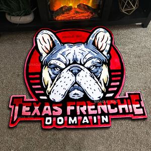 พรมตกแต่งภายในรูปหมีสำเร็จการศึกษาแบบกำหนดเอง พรมปักโลโก้ด้วยมือ - Product Image 3