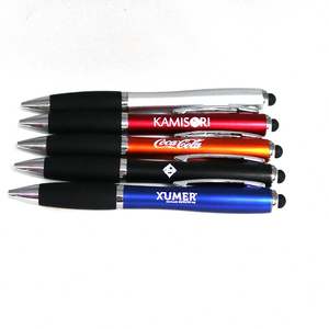 Bolígrafo Promocional Económico Personalizado con Logotipo Láser, Bolígrafo 3 en 1 con Luz LED, Táctil y Suave al Tacto - Product Image 6