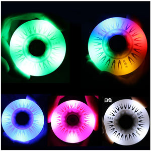 Roues de patins à roulettes lumineuses LED Sunisif à prix d'usine, en PU, logo personnalisable, pour enfants et adultes, pour la nuit - Product Image 6