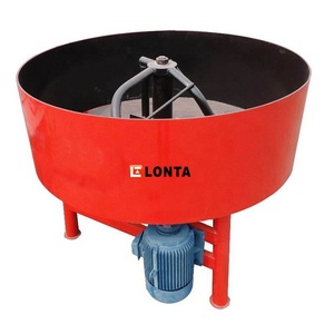 LONTA750L垂直電気モルタルセメントミキサー強制アクションJQ750ブロックマシンポータブルパンコンクリートミキサー - Product Image 6