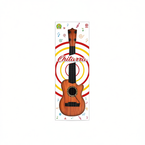 Chitarra Guitarra de juguete de 48 cm, instrumento musical de madera para niños mayores de 3 años - Product Image 2