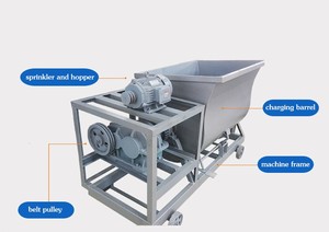 Empaquetadora automática de bolsas, máquina neumática de llenado de setas con paja - Product Image 2