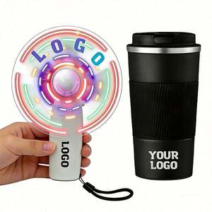 Ventilador de Mano Eléctrico Personalizado con Logotipo y Mensaje, Novedad 2026, Venta al Por Mayor, Ideal para Eventos Empresariales, Regalo Promocional, Mini Ventiladores Pequeños - Product Image 1