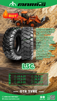 Pneus OTR 23.5-25 20/24/28PR TT/TL en promotion pour chargeuses, bulldozers, niveleuses, grattoirs et engins de terrassement E3/L3C