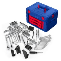 Juego Completo de Llaves de Tubo Mecánicas Manuales con Estuche de Almacenamiento, Alta Calidad, Uso Profesional, Acero CR-V, Multifunción