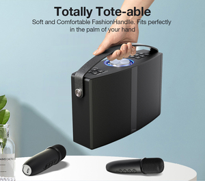 <span class=keywords><strong>Enceinte</strong></span> Bluetooth portable karaoké 40W Super Bass avec 2 microphones et plusieurs égaliseurs pour la maison - Product Image 3