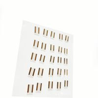 Verre enduit conducteur d'ITO de clarté élevée 75*25*1.1mm 5-10 ohms/sq verre trempé ultra clair anti UV pour les écrans électroniques
