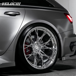 Jantes forgées personnalisées VLC 17 18 19 20 21 22 24 pouces 5x108 5x112 5x114.3 5x120 chromées pour voitures particulières Audi A4 S4 RS4 B8 - Product Image 1