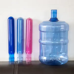Preforms plastik su şişeleri 320g 55mm pet preforms vida boyun Pet 15l Pet Preform
