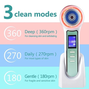 Écran LCD et Brosse nettoyante faciale rechargeable pour le nettoyage en profondeur des pores, aspirateur anti-points noirs - Product Image 3