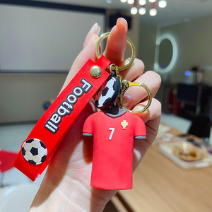 Chaveiro de PVC Macio para Lembrança, Figuras Fofas de Desenho Animado, <span class=keywords><strong>Mini</strong></span> Boneco de Camisa, Personagens 3D de Plástico PVC, Atacado, Promoção China - Product Image 3