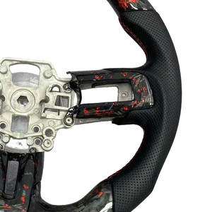 Volant en fibre de carbone pour <span class=keywords><strong>Ford</strong></span> <span class=keywords><strong>Mustang</strong></span> <span class=keywords><strong>GT</strong></span> ST RS <span class=keywords><strong>500</strong></span> 350 2019 2020 2021 2022 2023, accessoires de voiture sport améliorés - Product Image 6