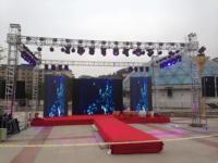 Sistema de Plataforma de Escenario para Eventos y Espectáculos con Estructura de Aluminio Ligero para Iluminación y Sonido Line Array, Venta al por Mayor