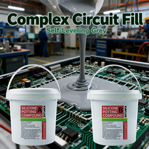 KAYIJIE ST-319-2 Thermal Conductive Compound Potting <strong>Silicone</strong> Electronic <strong>Rubber</strong> Sealing - Product Image 2