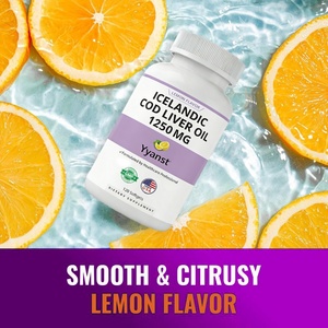 HIGH QUALITY COD <b>LIVER</b> Oil & Vitamins Softgel Supports Heart & Brain & Bone & Teeth & Eye Health & Immune boost - Product Image 5