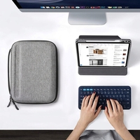 Étui pour tablette en polyester avec logo personnalisé, 11/13 pouces, EVA, compatible avec Macbook et iPad Pro 12,9 pouces