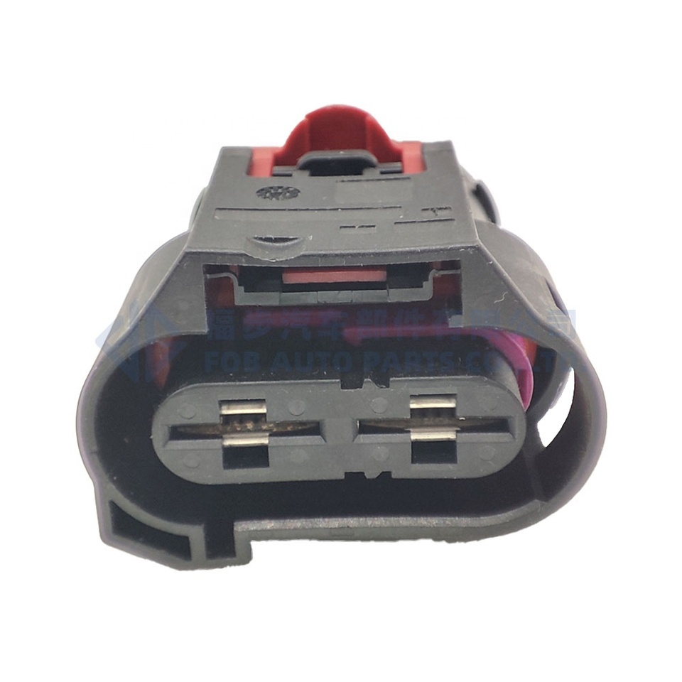 0090-074 2 Pin/Way Auto waterproof connector Steering Gear Plug Connector 4G0906234A For Tiguan Touareg 4G0 906 234 A with term