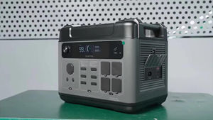 Estación de energía portátil OUKITEL P2001 Plus 2048Wh 2400W MPPT con batería LiFePO4, generador solar de onda sinusoidal pura para el hogar - Product Image 1