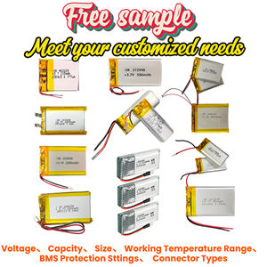Batterie Li-polymère ultra-fine 303048 3,7 V 400 mAh certifiée IEC62133, sûre pour les appareils <span class=keywords><strong>de</strong></span> mesure du <span class=keywords><strong>glucose</strong></span> portables et les capteurs médicaux - Product Image 5