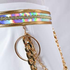 Disfraz de Cosplay de Cazadora de Demonios K-Pop para Mujer, Disfraz Blanco de Mira para Halloween, Carnaval, Fiesta, Juego de Roles, Traje de Rumi, Uniforme para TV y Cine - Product Image 4