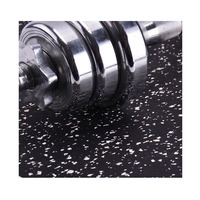 Umwelt freundliche Trainings geräte Matten Home Gym Fitness Mat 3-12Mm Gym Gummi Boden matte Rolle
