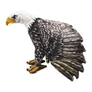 Wholesale Simulation Bird Plush Vulture Toys Lifelike Condor Vulture Plush Bird Animal Toys