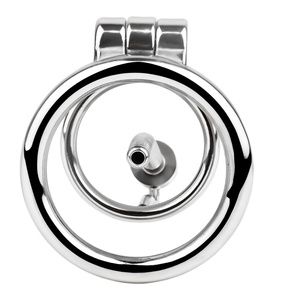 FRRK Novedad: Jaula de Castidad Masculina de Acero con Piercing PA, Candado de Castidad para Hombres, Tapón Uretral, Dilatador Sexual, Juguetes Sexuales para Hombres - Product Image 5