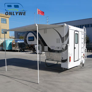 <span class=keywords><strong>ONLYWE</strong></span> 4*4 Off Road Slide In Pickup Truck Bed Camper Custom Aluminum Flatbed Truck Camper For Pickup With Kitchen And Toilet - Product Image 3