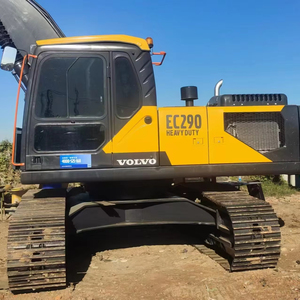 Excavadora de oruga grande Volvo 290 Ec290 de 30 toneladas usada, tractor hidráulico pesado grande de segunda mano, stock original de servicio pesado de bajas horas - Product Image 1