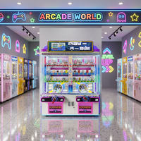 Mesin Game Arcade Mini RongXiang untuk Pusat Permainan, Beroperasi dengan Koin, Konstruksi Logam, 2 Pemain, Penggunaan Dalam Ruangan, Garansi 1 Tahun, Bahasa Inggris