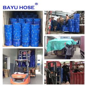 6Bar 5 pouces PVC glisser Layflat <span class=keywords><strong>tuyau</strong></span> <span class=keywords><strong>tuyau</strong></span> bleu PVC livraison d'eau <span class=keywords><strong>tuyau</strong></span> de décharge - Product Image 6